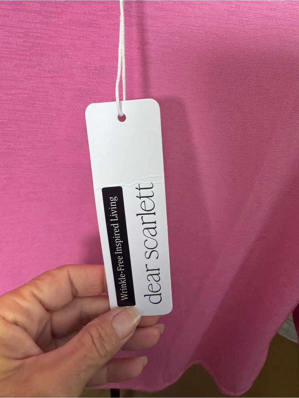 NWT Dear Scarlett pink Top - Picture 5 of 5